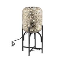 PTMD Jaimey Staande Lamp - H49 x Ø21 cm - Metaal - Goud