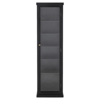 Bloomingville Vitrinekast Emilio Zwart 140 x 40 x 30
