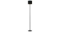 Masterlight Venus Vloerlamp zwart 150cm met kap Arktik Black d:20cm - Eigentijds Modern - 2 jaar garantie