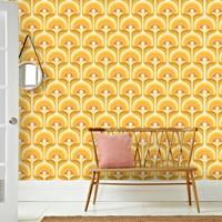 Praxis Seventies vliesbehang S706B9 418,5x270cm 9 stuks