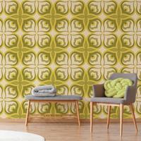 Praxis Seventies vliesbehang S707B9 418,5x270cm 9 stuks