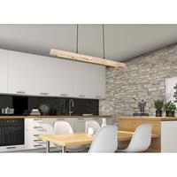 LED-Pendelleuchte ¦ holzfarben ¦ Maße (cm): B: 8 H: 150  - Möbel Kraft