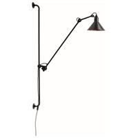 DCW éditions DCW Editions Lampe Gras N214 Wandlamp - Zwart - Koper