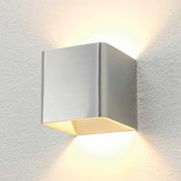 Artdelight Wandlamp Fulda 10x10 cm aluminium