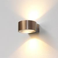 Artdelight Wandlamp Hudson Ø 11 cm licht brons