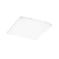 fischerleuchten Fischer Leuchten - Deckenlampe Büro Deckenleuchte weiß led 3 Stufen Dimmer quadratisch Wohnzimmerleuchte, Metall, 1x led 49 w 5100 lm 3000K warmweiß,