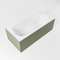 Mondiaz Freeze vrijstaand bad 180x85cm - Army / talc