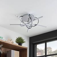 Lindby Niram LED-Deckenleuchte in Chrom