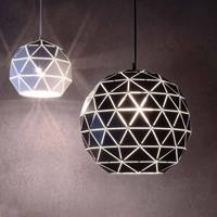 Deko-Light Hanglamp Asterope, Ø 50 cm rond, zwart