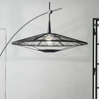 Forestier Carpa vloerlamp, zwart, hoogte 200 cm