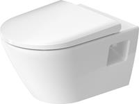 duravitag Duravit Ag - Duravit D-Neo Wand-WC Set, mit Tiefspül WC spülrandlos und WC-Sitz mit Absenkautomatik, 45780900A1 - 45780900A1