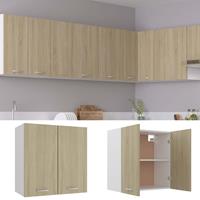 vidaXL Hangkast 60x31x60 cm bewerkt hout sonoma eikenkleurig