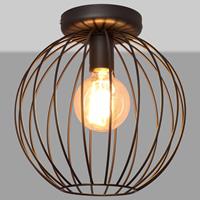 EULUNA Deckenlampe Cumera mit offenem Käfigschirm, Ø 30cm