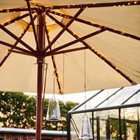 Sirius LED solarlichtketting Knirke solar Parasol 8 x 2m