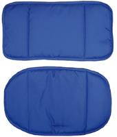 Roba Stoelverkleiner Canvas, blauw (2-delig)