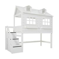 LIFETIME Kidsrooms Halfhoogslaper Lakehouse Wit Gelakt