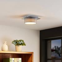 Lindby Aviola LED-Deckenleuchte mit Textilschirm