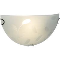 Brilliant wandlamp Melania mat glas E27 9W