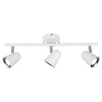 realityleuchten Led Deckenspot Strahler toulouse Weiß matt 3 flammig mit schwenkbaren Spots