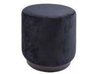 Leitmotiv Pouf medium poef (Kleur: zwart)