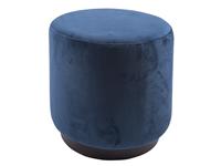 Leitmotiv Pouf medium poef (Kleur: jeansblauw)