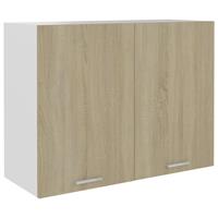 vidaXL Hängeschrank Sonoma-Eiche 80x31x60 cm Spanplatte Braun