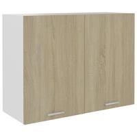 vidaXL Hangkast 80x31x60 cm spaanplaat sonoma eikenkleurig