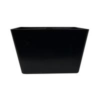 Furniture Legs Europe Zwarte plastic tapse meubelpoot 6 cm