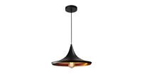 QUVIO Hanglamp rond zwart - QUV5069L-BLACK