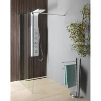 Sapho Inloopdouche  Walk-In 70x190 cm met Muurprofiel Helder Glas 