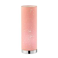 Praxis Fischer & Honsel tafellamp Thor roze E14