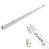 Osram - Led Tl Armatuur Met T8 Buis - Substitube Value Em 840 - Aigi Dybolo - 120cm Enkel - 16.2w - Natuurlijk Wit 4000k