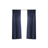 Blackout Verduisterend Gordijn - Larson -Ringen-marine Blue-150x250 Cm