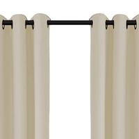 Larson - Luxe Verduisterend Gordijn Met Ringen- 300x250 Cm - Beige