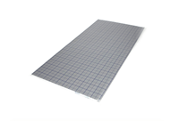 Tackerplaat EPS isolatie rasterfolie 2x1m met 20mm isolatie