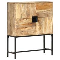 vidaxl Highboard 80x30x100cm Massivholz Mango