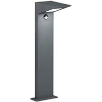 Led Tuinverlichting Met Bewegingssensor - Vloerlamp - Trion Nilsona - 8w - Warm Wit 3000k - Rechthoek - Mat Antraciet -