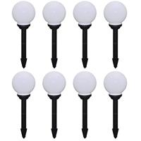 Vidaxl Tuinpadlampen 8 St Met Grondpin Led 15 Cm