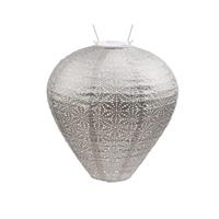 Lumiz Solar Lampion Sashiko Balloon - 30 Cm - Licht Taupe