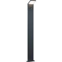 Led Tuinverlichting - Buitenlamp - Trion Pearly Xl - Staand - Bewegingssensor - 9w - Mat Zwart - Aluminium