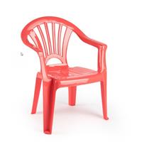 Kinder Stoelen 50 Cm - Koraal Rood - Tuinmeubelen - Kunststof Binnen/buitenstoelen Voor Kinderen