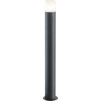 Led Tuinverlichting - Buitenlamp - Trion Hosina Xl - Staand - E27 Fitting - Mat Zwart - Aluminium