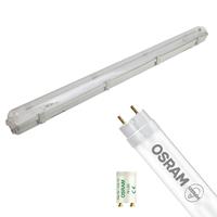 Osram - Led Tl Armatuur Met T8 Buis - Substitube Value Em 840 - Aigi Hari - 120cm Enkel - 16.2w - Natuurlijk Wit 4000k