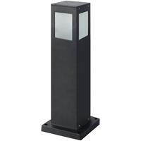 Led Tuinverlichting - Buitenlamp - Kavy 4 - Staand - Aluminium Mat Zwart - E27 - Vierkant