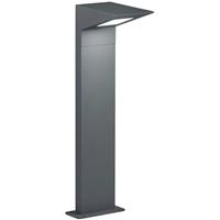 Led Tuinverlichting - Vloerlamp - Trion Nilsona - 8w - Warm Wit 3000k - Rechthoek - Mat Antraciet - Aluminium