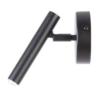 Euluna Wandlamp Sopel hoogte 15 cm, zwart
