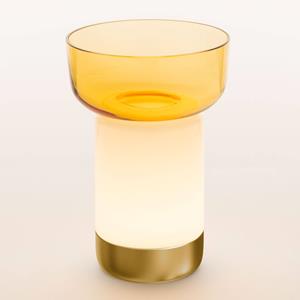 Artemide Bontà tafellamp met kom LED oplaadbaar topaz