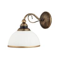 Euluna Wandlamp Casale met glazen kap