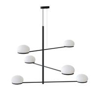 LEDS-C4 Coco Chandelier hanglamp, zwart/wit