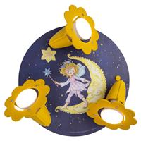 Elobra Plafondlamp prinses Lillifee nachthemel 3lamps